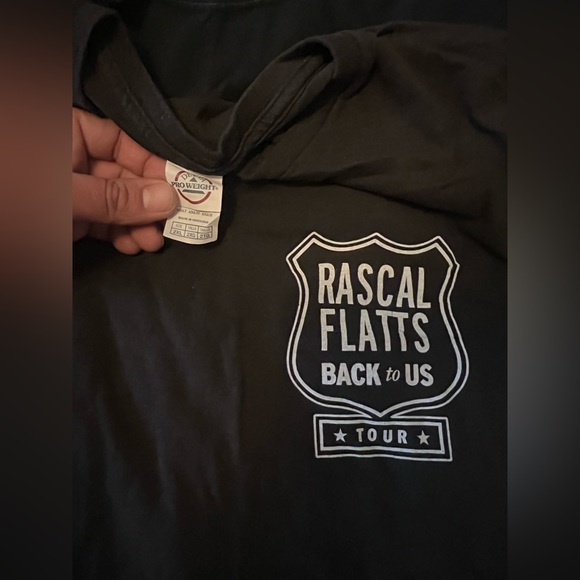 Rascal Flatts Back to Us Tour Local Crew Shirt - Picture 2 of 5
